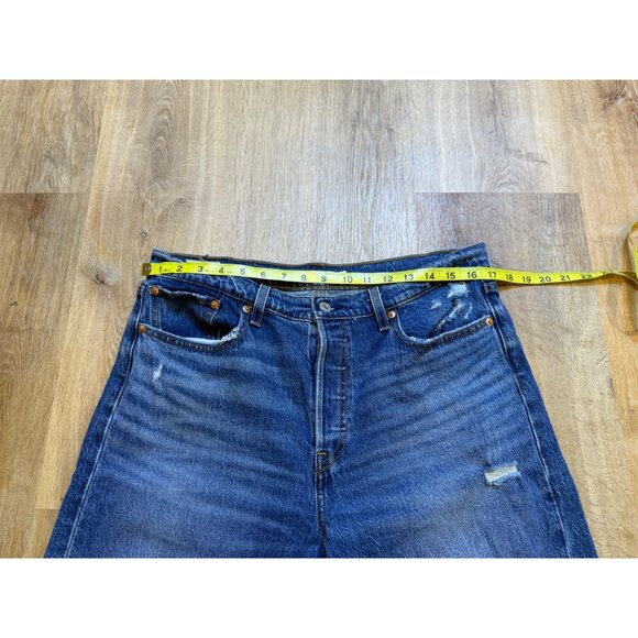 Levis Wedgie Straight Jeans 32x28 - Picture 6 of 10